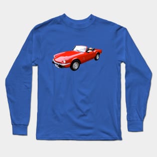 Triumph Spitfire (red) Long Sleeve T-Shirt